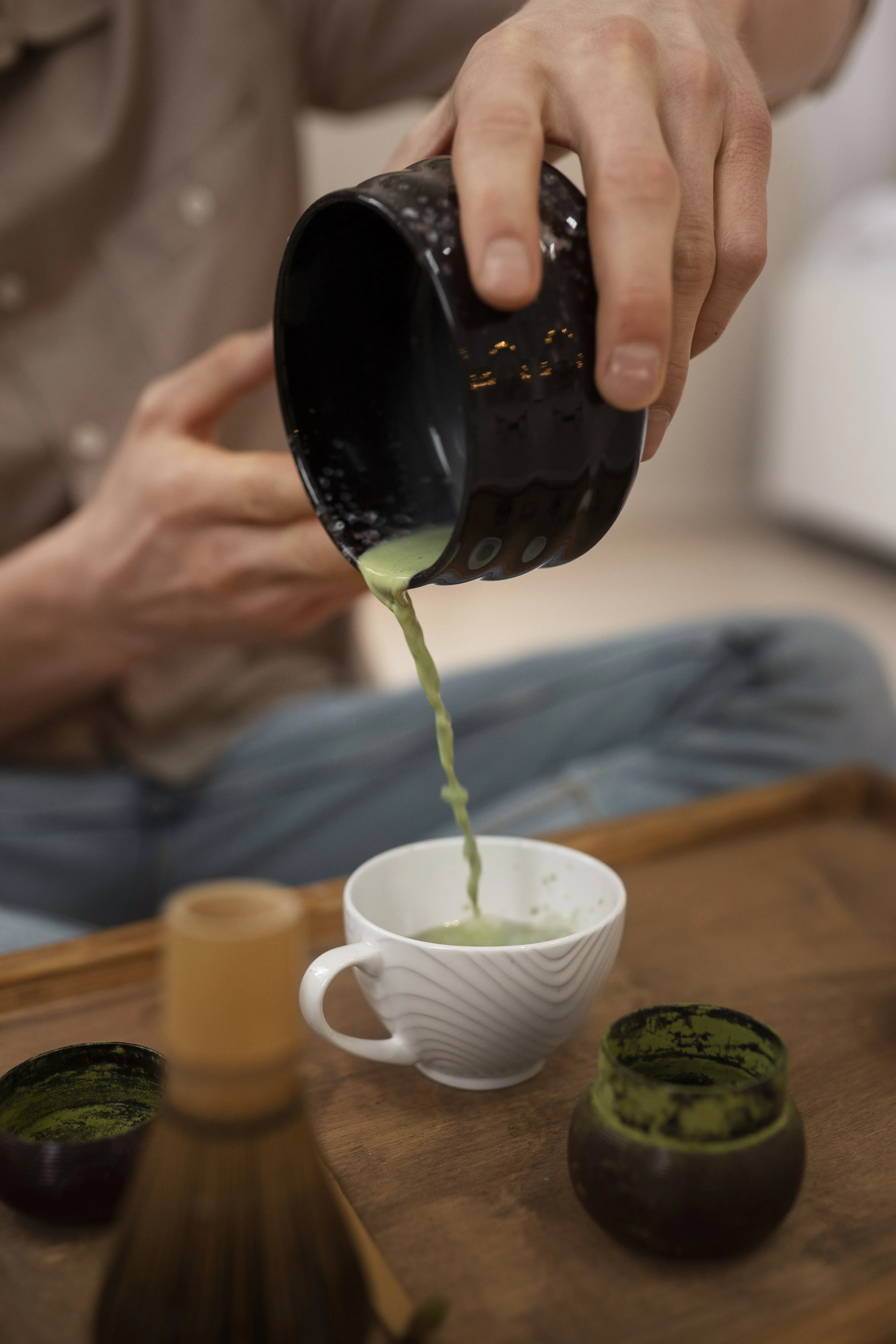 Matcha pre-workout gym Chile