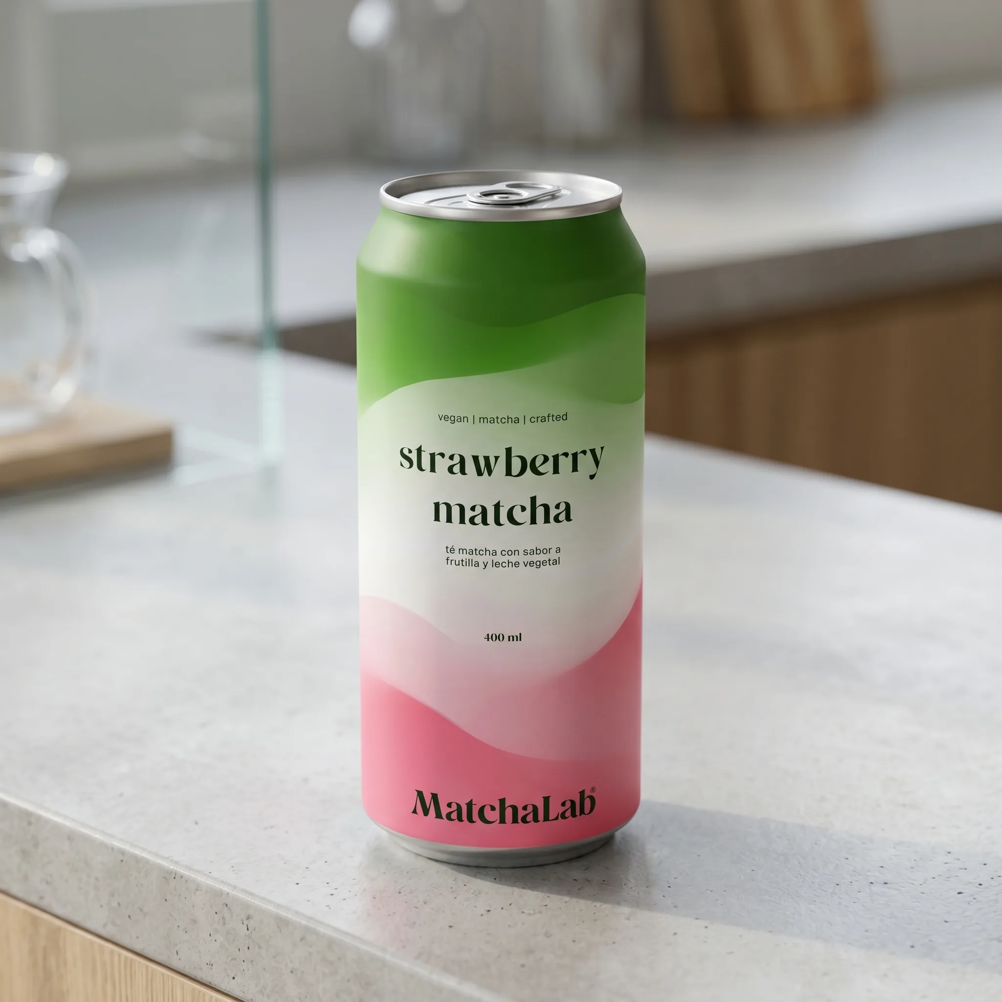 Strawberry Matcha vista 2